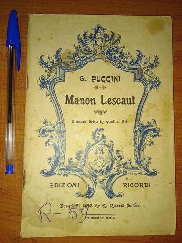 Libretto opera puccini - libretto,