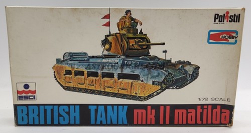Esci polistil1 british tank - esci,