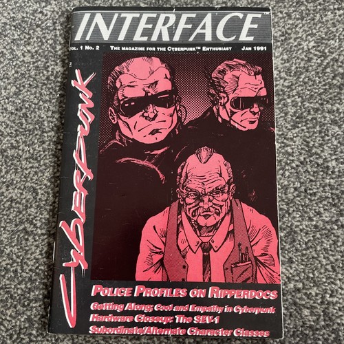 Interface magazine cyberpunk - interface,