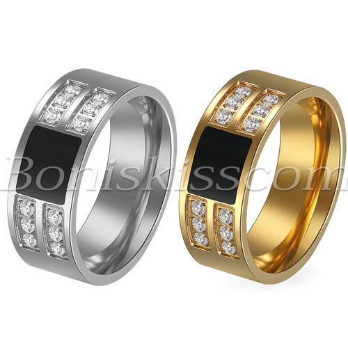 Anello uomo acciaio inox - acciaio,