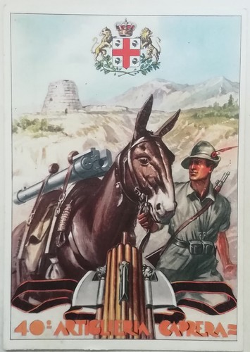 Cartolina reggimento - 40,