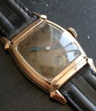 Antico Raro BULOVA New York Pl Oro C Manuale orologio Vintage Anse Ragno Funzion