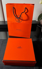 HERMES scatola cintura +TAGLIANDO + DOCUMENTI 19x19 h 6 cm REVERSIBILE LEATHER.