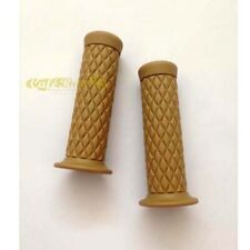 Manopole vintage giallo moto