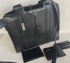Piquadro Black Leather Three