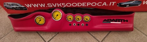 Cruscotto rosso sportivo - cruscotto,