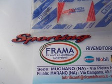 SIGLA "SPORTING  " PER
