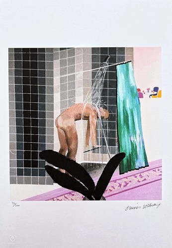 David hockney uomo - hockney, la