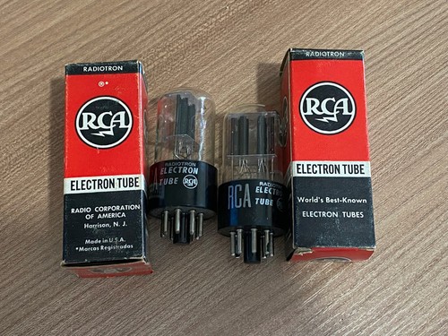 Coppia valvole rca - 12ah7gt, nos