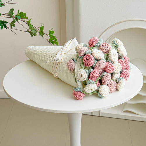 Coperta all uncinetto con - all'uncinetto,