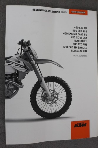 Ktm 450 500 enduro - 500, manuale