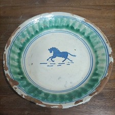 PIATTO ANTICO CERAMICA SICILIA