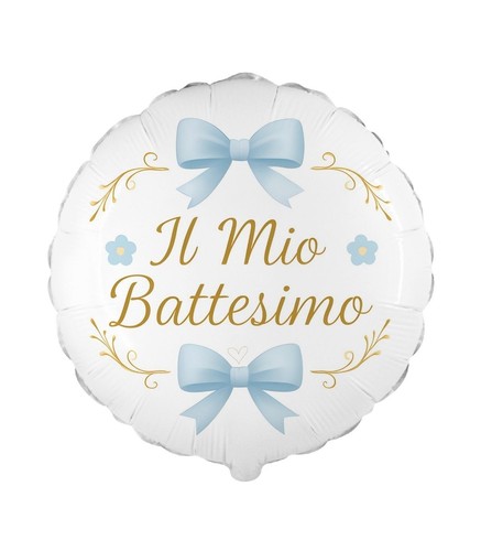 Pallone mylar battesimo - pallone,