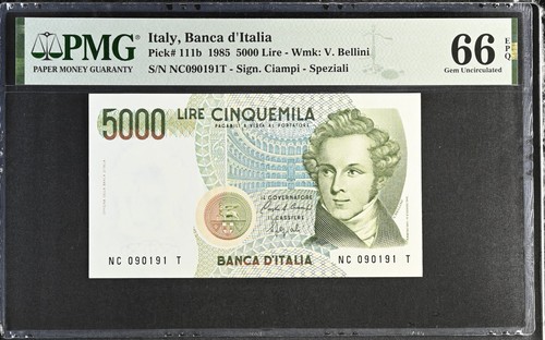 Italia 5000 lire - lire, b