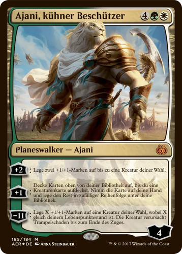 Mtg magic the gathering - magic, ajani