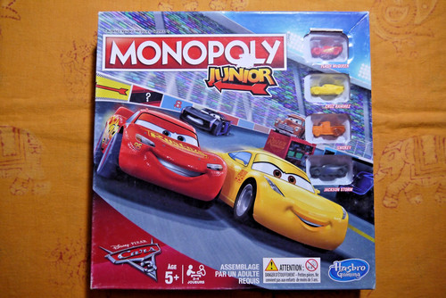 Monopoly junior cars - monopoly,