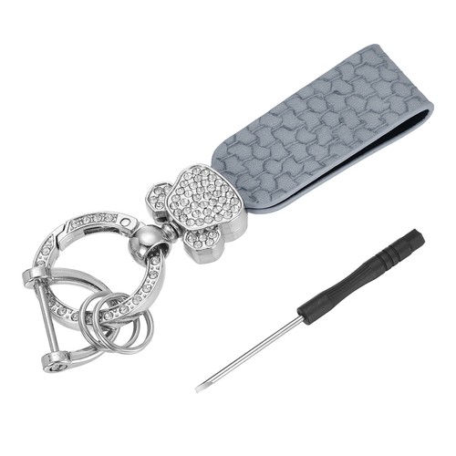 Portachiavi pelle con - pelle,