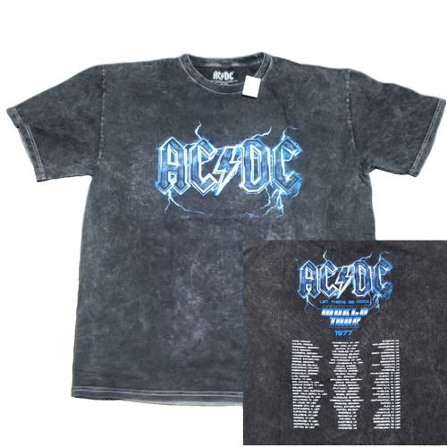 Shirt uomo 2025 dc 1977 - ac/dc,