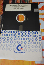 Commodore Model 1570 Test/Demo floppy disk (disco Commodore C64) funziona 8 bit cbm