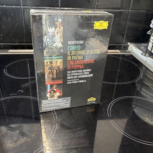 Monteverdi operas dvd box - dvd,