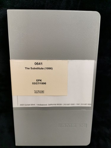 Betacam the substitute - betacam,