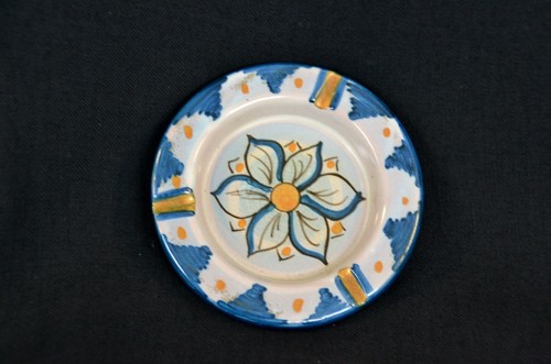 Vecchio posacenere ceramica - posacenere,