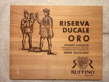 1 Rare Wine Wood Panel Ruffino