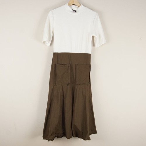 Abito midi zara avorio - midi,