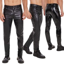 Pantaloni moto stretti uomo