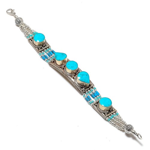 Bracciale con pietre - , preziose