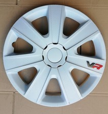 Copricerchio Coprimozzo VR Carbonio Bianco  14 Pollici