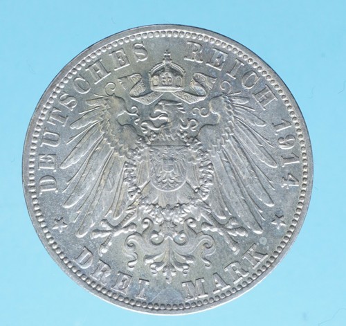 Germania baviera marchi - 3, 1914