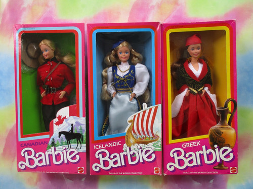 Bambole vintage anni - 80, del