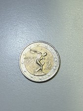 moneta da  2 euro rara  olimpiadi Athene 2004 