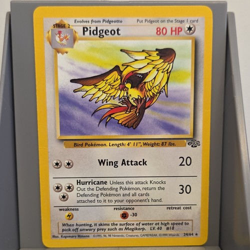 Pokémon pidgeot jungle raro - jungle,