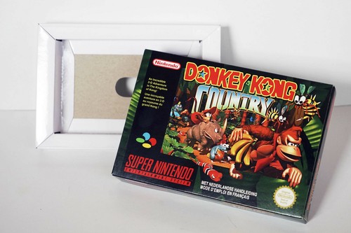 Boîte snes donkey kong - boîte,