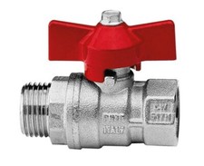 VALVOLA A SFERA A FARFALLA