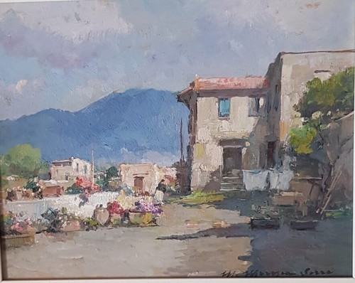 Paesaggio vesuviano mario - paesaggio,
