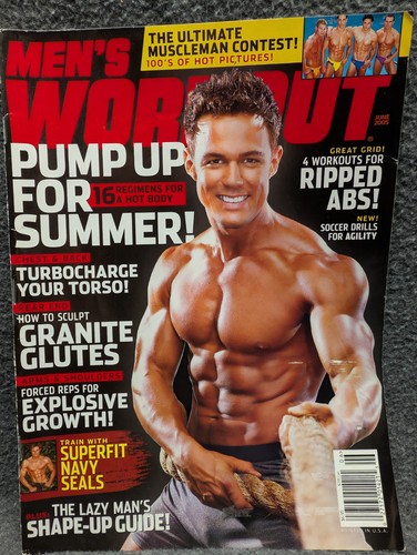 Men workout magazine june - workout,