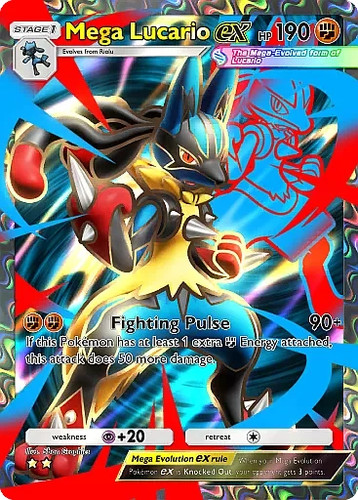 Digital mega lucario - [digital], ex
