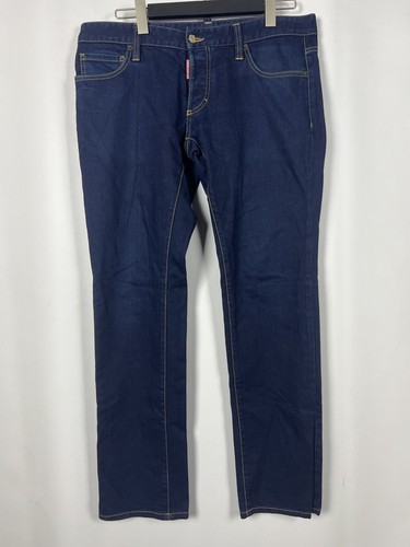 Jeans uomo dsquared2 blu denim - jeans,
