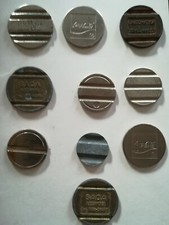 Gettoni Token distributori bevande Coca Cola merendine lotto 10 pezzi