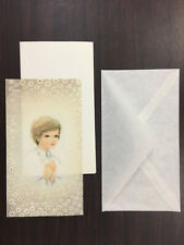 5 BIGLIETTI INVITO COMUNIONE