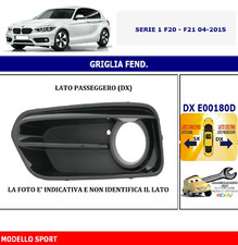 Per Bmw 1 (F20 5p/F21 3p) dal