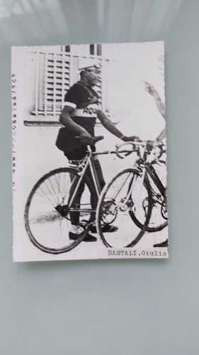 Giulio bartali cartolina - bartali,