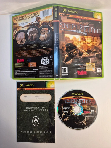 Sniper elite xbox - xbox, ita