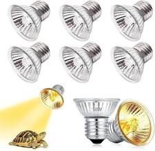 6x Lampada Termica Rettili 50W