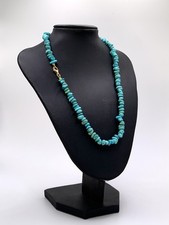 Collana Turchese Oro Giallo 18 Kt 