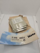 microsoft works per win 95 7 floppy installazione serie dmf alta densità