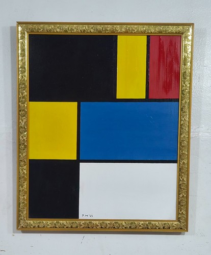 Bellissimo olio tela piet - olio, su